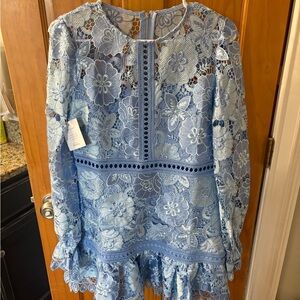 Red Dress Boutique Blue Lace Dress